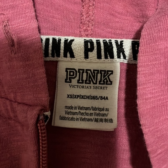 Brand “Pink” zipped hoodie. Size XS - Picture 2 of 2